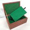 WOODEN JARRAH MEDAL BOX - WAXED - Image 7