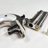KOLSER PERCUSSION CAP PISTOL DERINGER HANDGUN - NICKEL WITH PEARL GRIP - Image 3