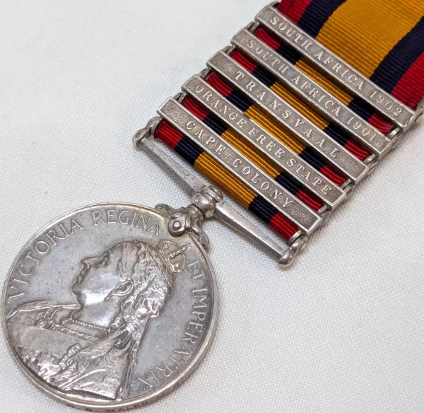 2 NSW Mounted Rifles 730 John Patrick Kenny B Squadron Australian Boer War medal