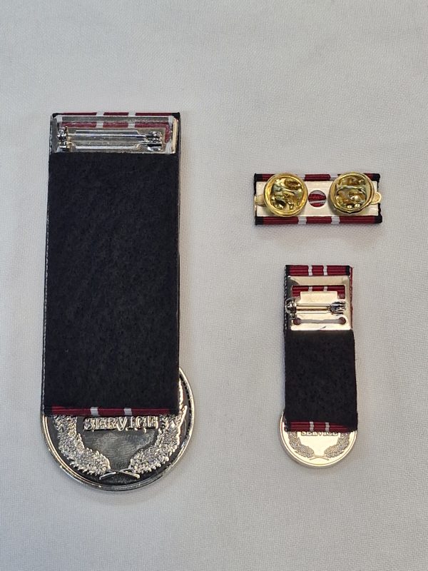 Australian Defence Medal - Full Size, Miniature and Ribbon Bar Replica Set - Image 2