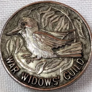 Australian War Widows' Guild lapel badge W5042