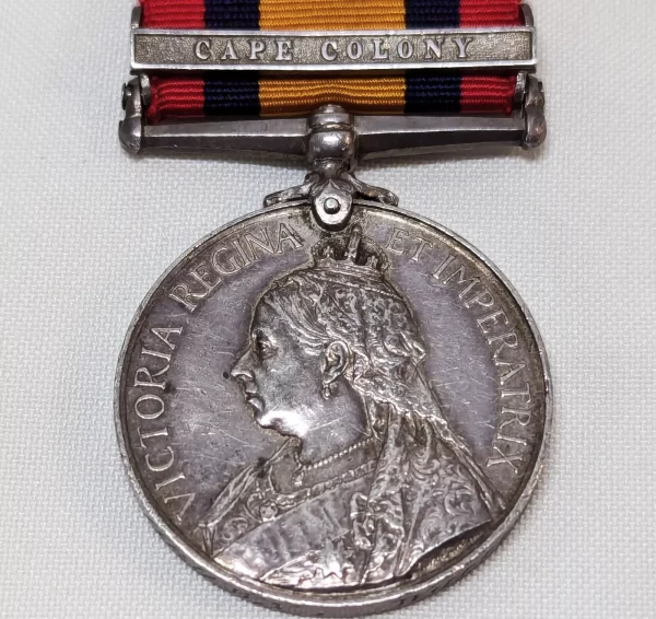 Captain Brown Warrens Mounted Infantry Boer War Queens South Africa Medal