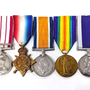Gallipoli HMS Dartmouth WW1 & Persian Gulf medals 294158 Thomas Haberfield Royal Navy