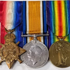 H.M.A.S. Australia WW1 Royal Australian Navy 1927 G.E. WEST. STOKER. R.A.N. medals