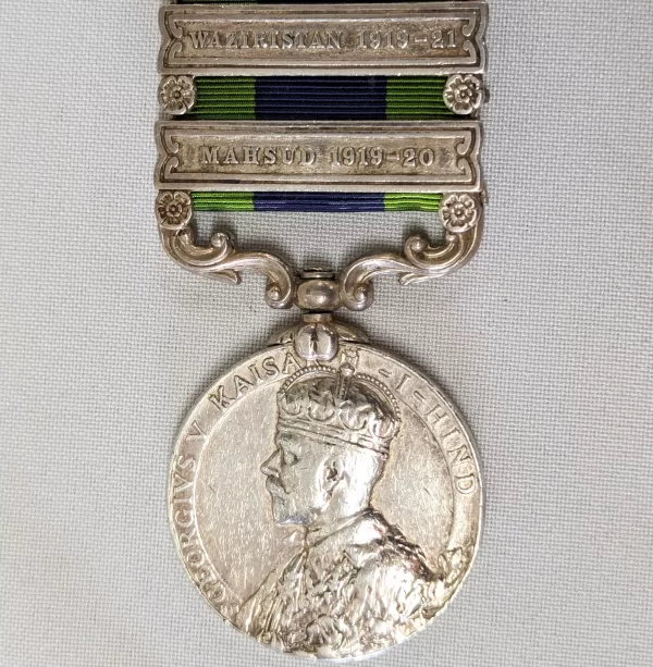 Hospital Corps India General Service Medal 1908 Mahsud & Waziristan campaign