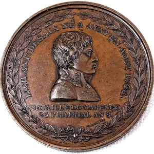 Napoleonic War France Death of General Desaix Battle Marengo Commemorative Medal