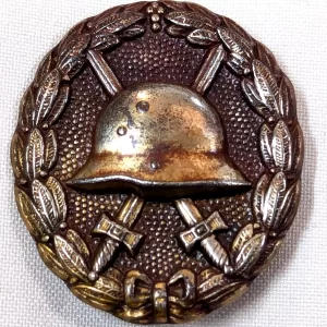 WW1 German Army Wound Badge in gold for 5+, amputation wounds
