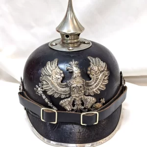 WW1 era German Kingdom of Prussia spiked helmet - Pioneer's enlisted Pickelhaube