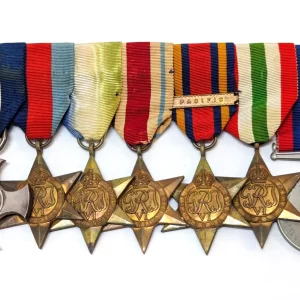 WW2 Royal Navy/Marine officers Distinguished Service Cross DSC medal group 1945 dated