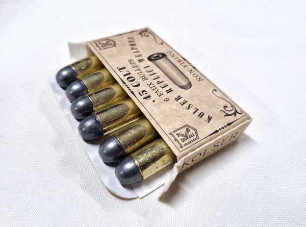 Kolser Replica Western Revolver Cal.45 Faux Bullets Box of 6 - Image 2