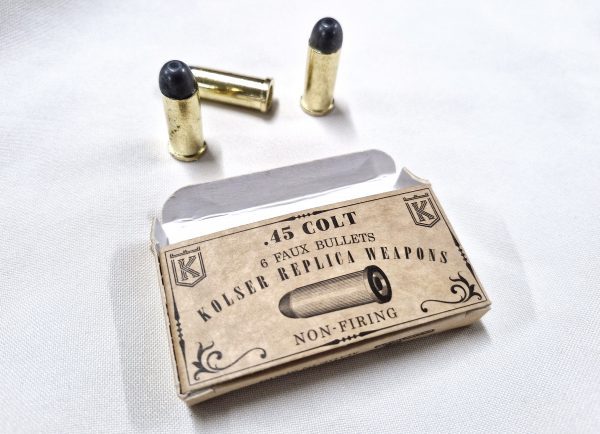 Kolser Replica Western Revolver Cal.45 Faux Bullets Box of 6