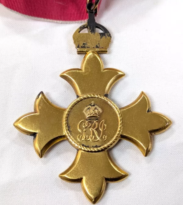 WW2 era CBE Order of the British Empire (Commander) neck badge medal - Image 4