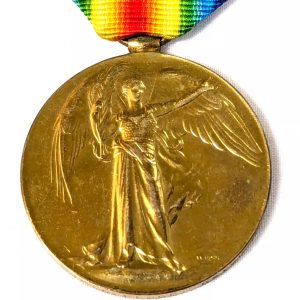 100% original military WW1 British Victory Medal - unresearched