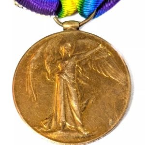 100% original military WW1 British Victory Medal - unresearched