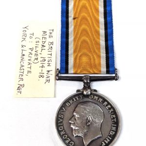 100% original military WW1 British War Medal - unresearched