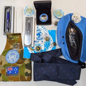 2000's Australia/United Nations beret badges patches brassard tie peace keeper