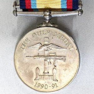 British Gulf War Medal 1990-91 to civilian - Property Services Agency