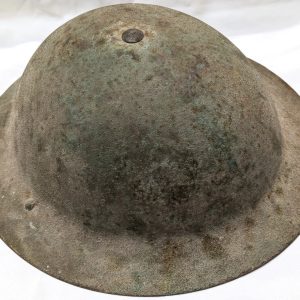 Darwin Battery find WW2 Australian Army Mk. III uniform steel Brodie helmet