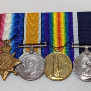 HMS Dragon WW1 Royal Navy Medals K23809 Senior Petty Officer Dickinson