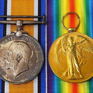 Mesopotamia WW1 medals to Pte A.J. Trusson, 5th Battalion, The Surrey Regiment