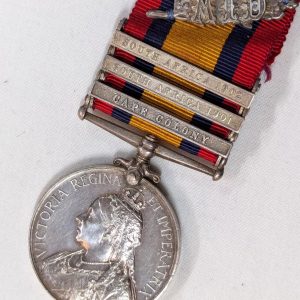 Namaqualand Border Scouts Lieutenant pre WW1 Boer War Queen South Africa Medal