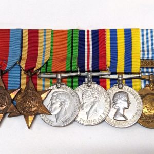 POW British/Australian WW2 – Korean War army medals 4 RAR Akehurst Buffs Italy