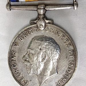 Rare WW1 British Nepalese army war medal Chandra Bahadur Nepal Army contingent