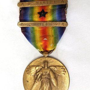 Scarce WW1 US Victory Medal with Star Gallantry device