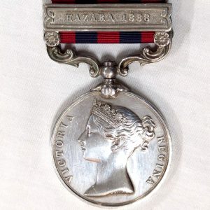 Seaforth Highlanders Hazara 1888 India General Service Medal Pte Willock army