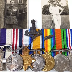 WW 1 & WW2 Russia Military Cross/Medal group Major Butteriss Leicester Regiment
