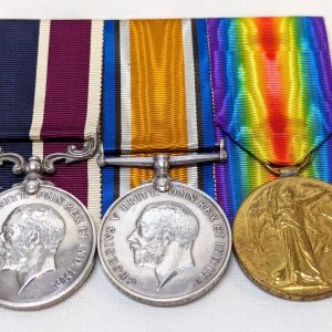 WW1 100 Squadron British Royal Air Force Meritorious Service Medals RFC/RAF