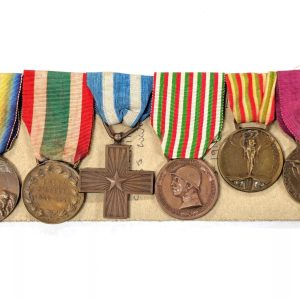 WW1 - WW2 Italian military campaign service award medals - 100% original