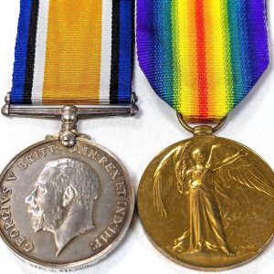 WW1 wounded in action Scots Guards to Pte Wilson March 1918 medals