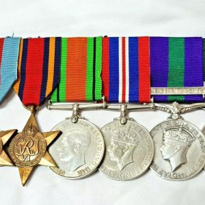 WW2 Burma & S.E. Asia 1945 – 46 medals 3247233 Delbridge Military Police