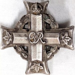 WW2 Canadian Memorial Cross medal 37461 Pte W G Thomson