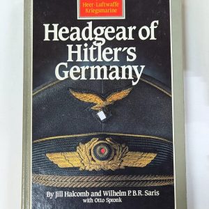 WW2 GERMAN MILITARIA HEADGEAR BADGES HISTORY REFERENCE BOOK HALCOMB & SARIS
