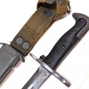 WW2 - Korean - Vietnam War era US Army Garand dagger/fighting knife