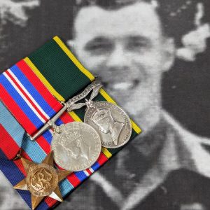 WW2 POW fall of France medals Pte Jerrum 8th Battalion Middlesex Regiment
