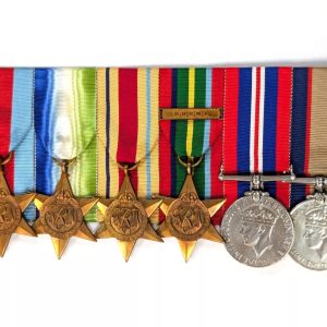 WW2 Royal Australian Navy medals B.A. Alson HMAS Arawa (armed merchant cruiser)