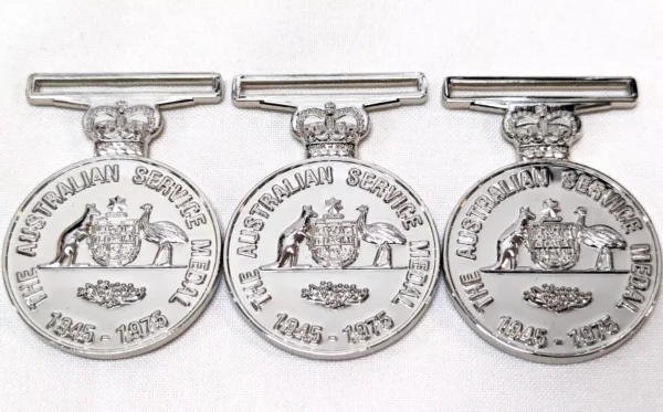 Replica x10 Australian Service Medals 1945-1975 military Korea PNG Pacific WW2 - Image 2