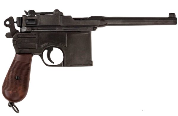 REPLICA DENIX WW1 WW2 GERMAN MAUSER MODEL 1896 C96 PISTOL 1024
