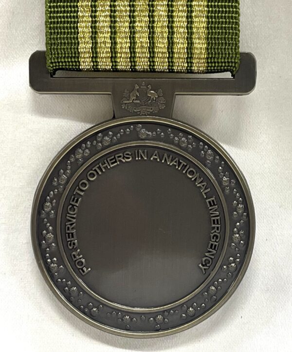 Australian National Emergency Medal Replica Unmounted - Image 3
