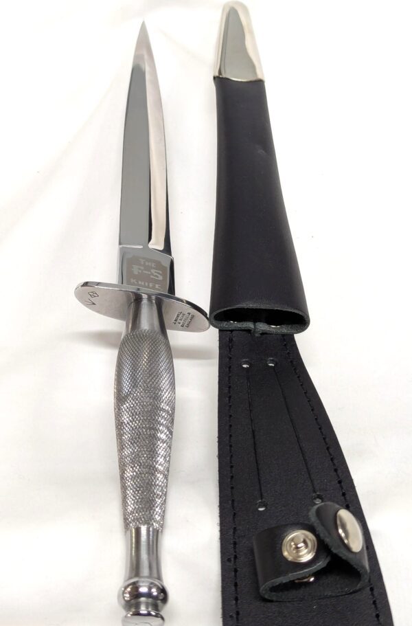 1st Pattern army commando dagger/knife leather sheath UK made J Nowill Sheffield - Image 5