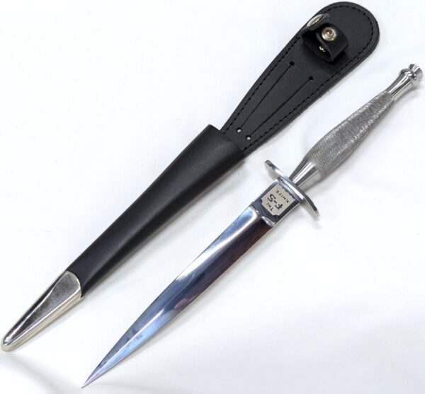 1st Pattern army commando dagger/knife leather sheath UK made J Nowill Sheffield - Image 2