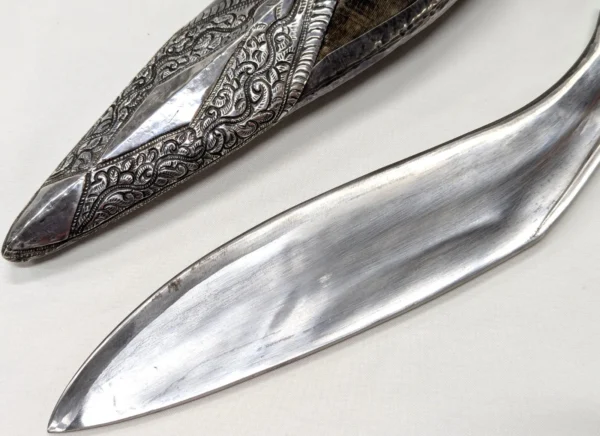 9th Gurkha Rifles ceremonial Kukri knife attributed General Jenkins Indian Army - Image 5