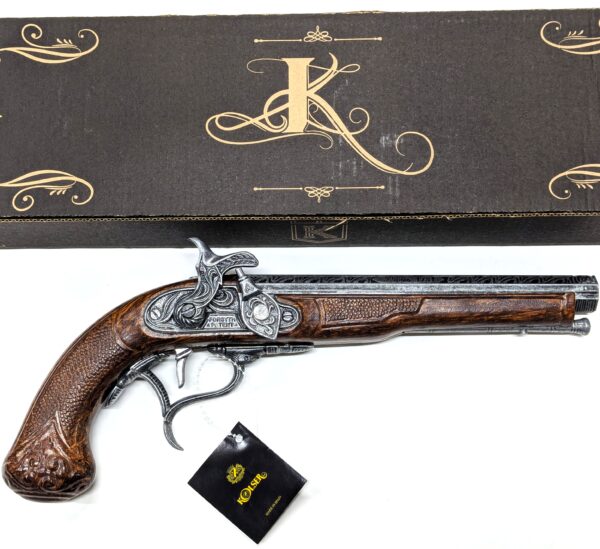 KOLSER REPLICA 1800s EUROPEAN PERCUSSION CAP PISTOL 1110
