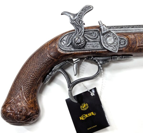 KOLSER REPLICA 1800s EUROPEAN PERCUSSION CAP PISTOL 1110 - Image 3