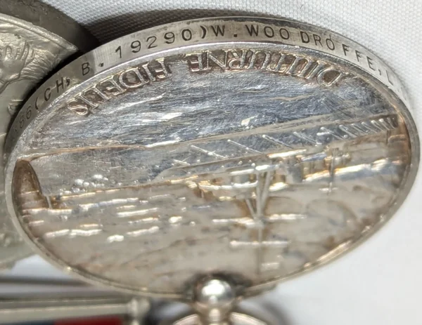 WW1 & KIA Dunkirk WW2 medals to Leading Signaller Woodroffe HMS Wakeful navy RN - Image 9