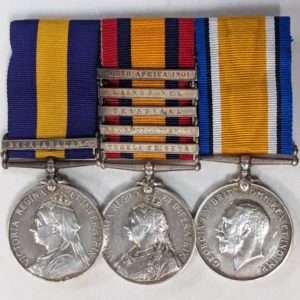 Captain Taylor Imperial LI RFC RAF Bechuanaland Boer War WW1 medals South Africa
