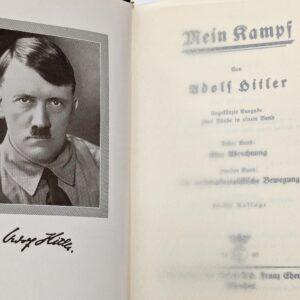 1940 dated German edition of Mein Kampf by Adolf Hitler, deluxe ‘dedicated’ wedding edition from the city of Freiburg 6